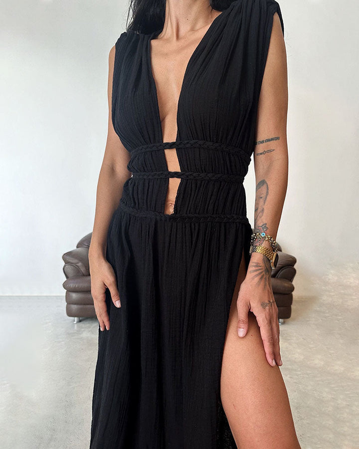 Zolla - Textured Tiered Dress