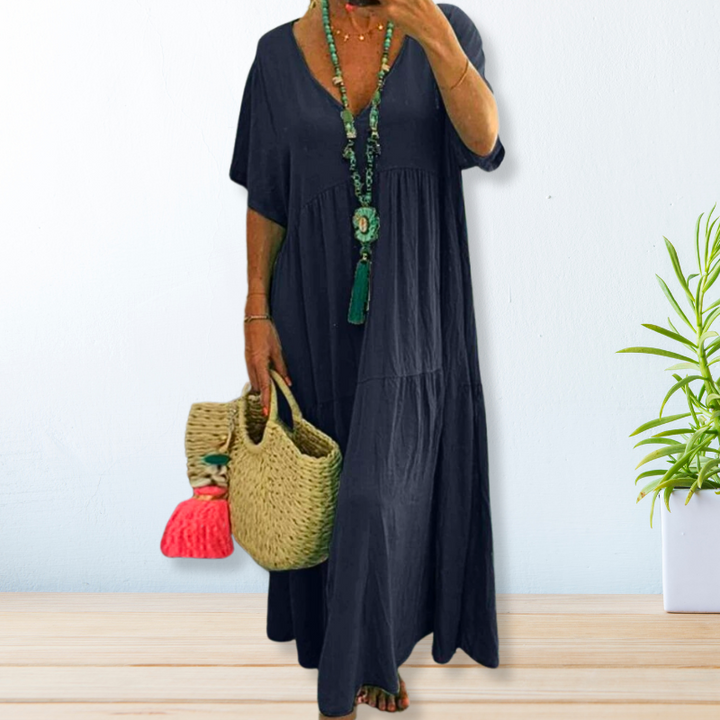 Maelis | Linen-Cotton Blend Dress