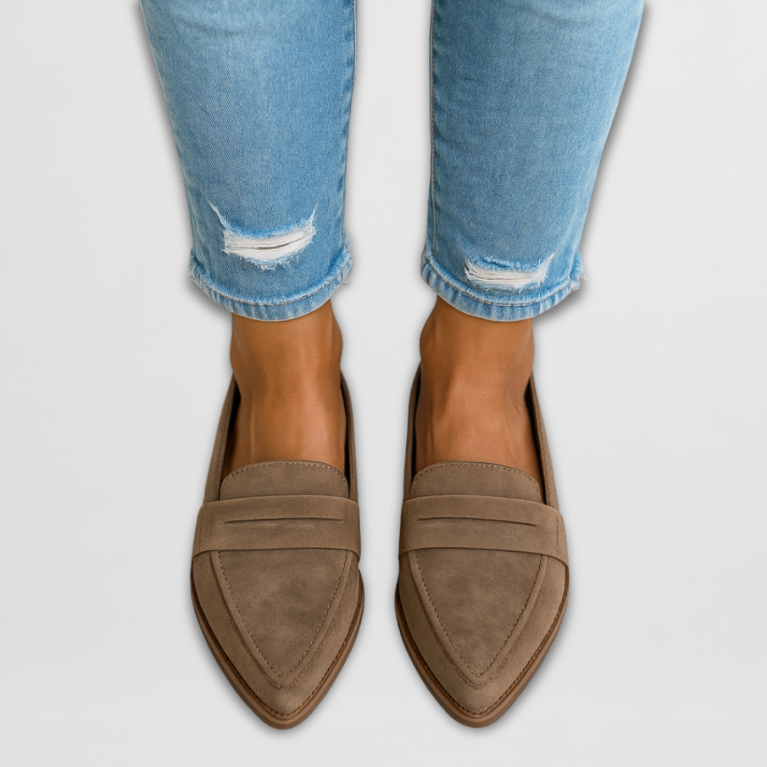 Nadia™ Suede Slip-On Loafers