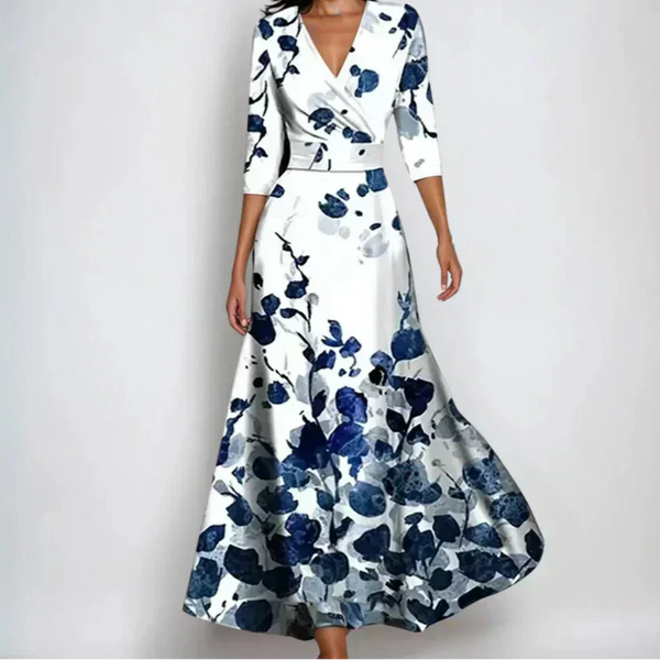 Emily | Graceful Floral Gown