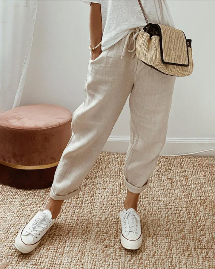 Chic and Comfortable Flowing Trousers