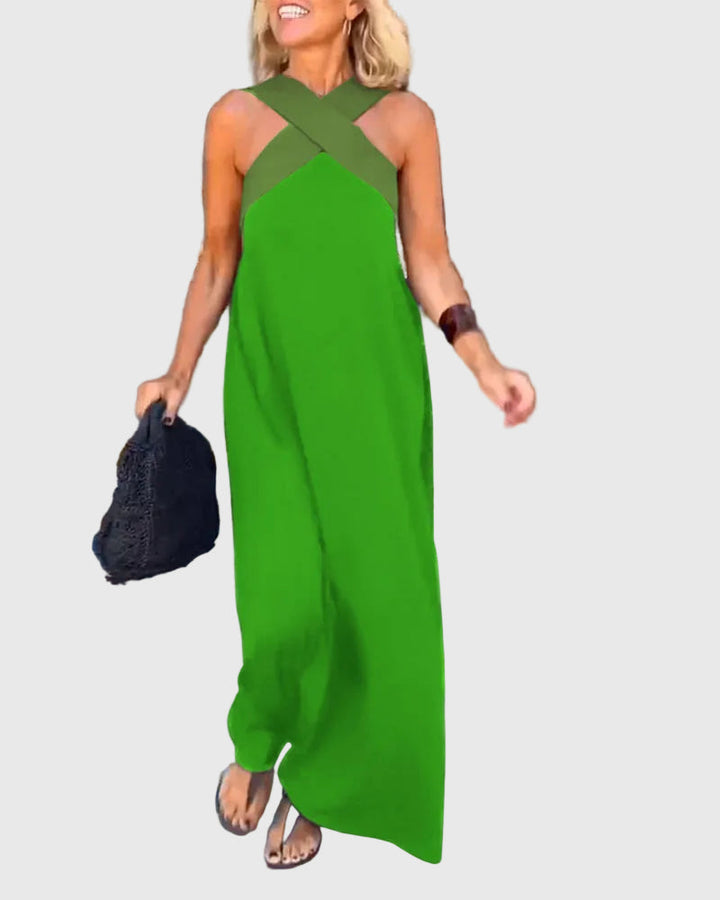 Elena | Graceful Maxi Dress with Flowing Design