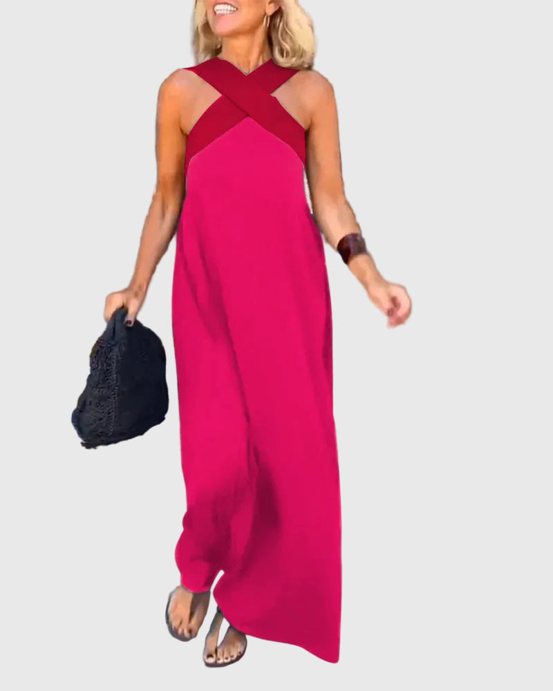 Elena | Graceful Maxi Dress with Flowing Design