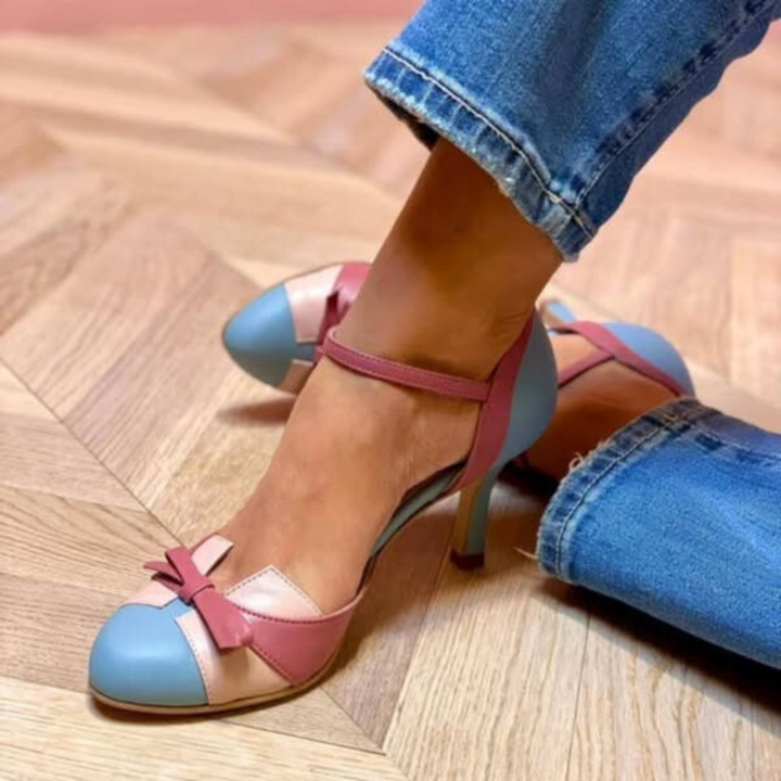 Sable - Stylish Block Color Heels