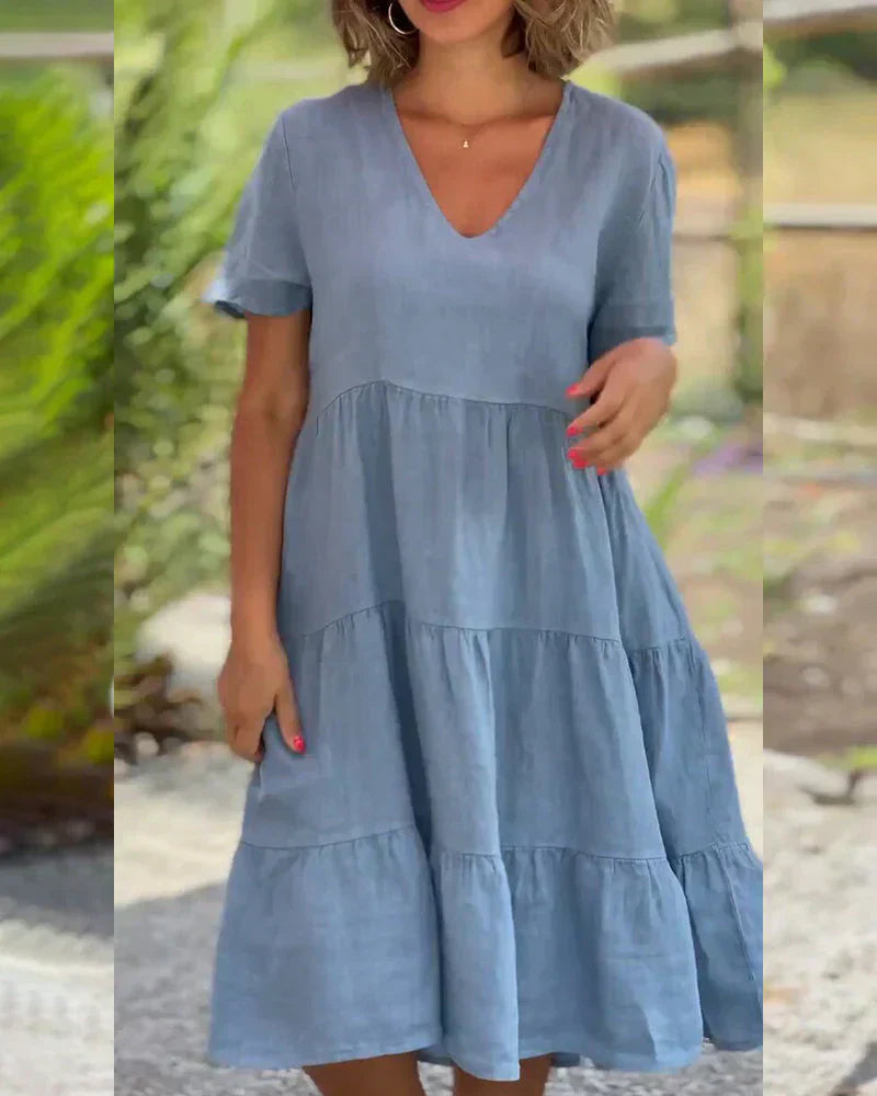 Bexley - V-Neck Casual Summer Dress