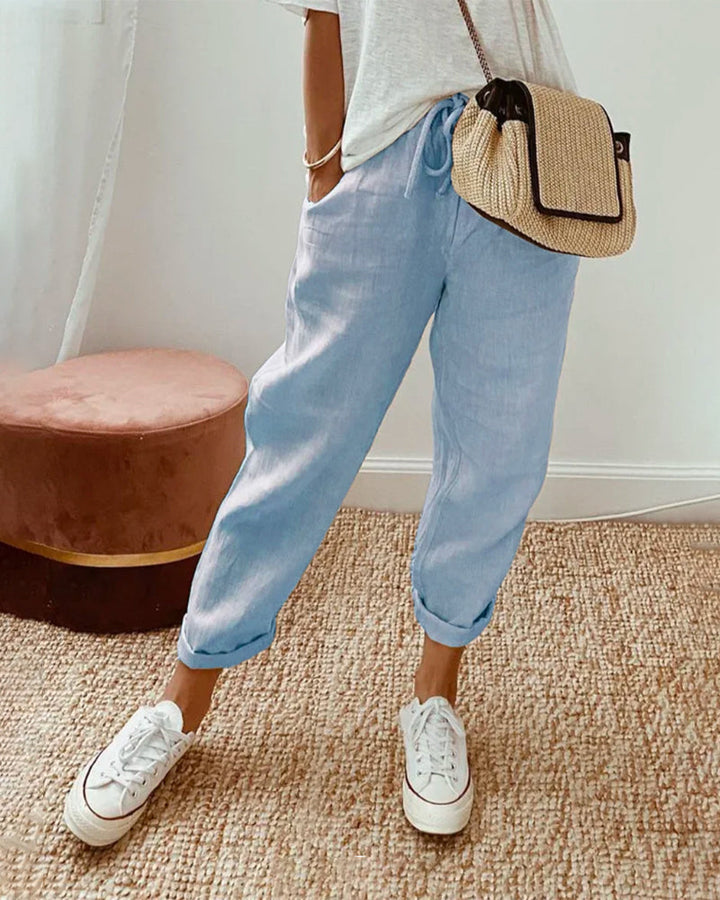Chic and Comfortable Flowing Trousers