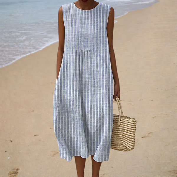 Cozy Sleeveless Summer Dress