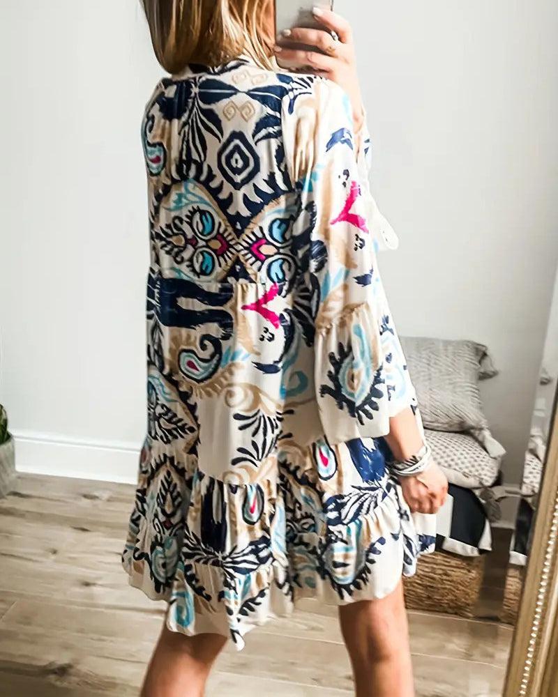 Veronique - Boho Chic Tunic Dress