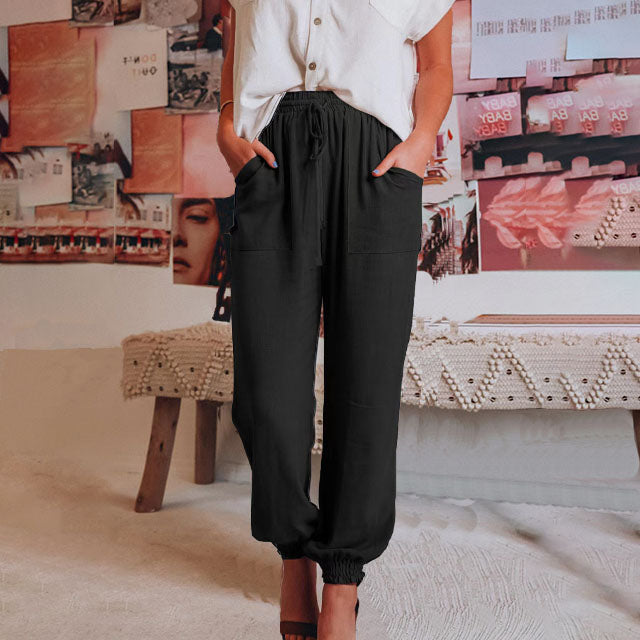 Kaeli – Stylish Drawstring Pants
