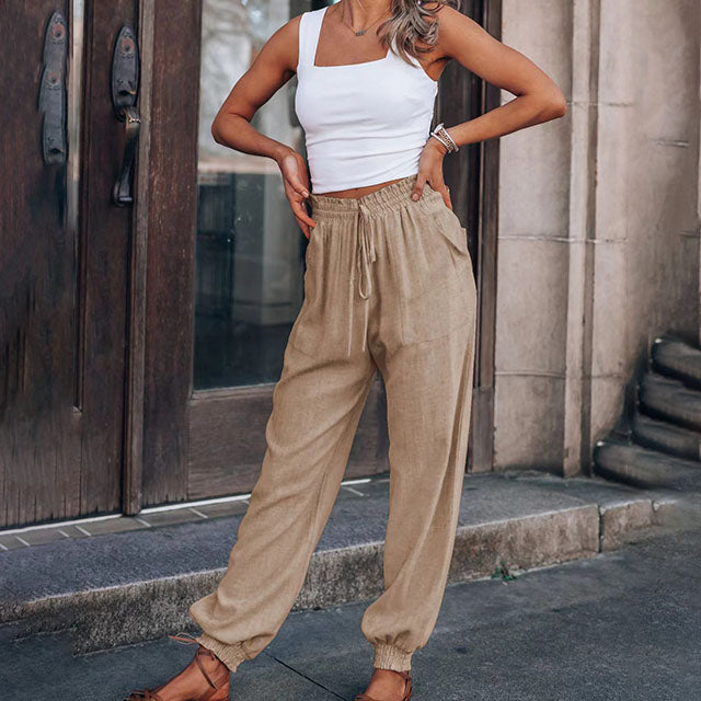 Kaeli – Stylish Drawstring Pants