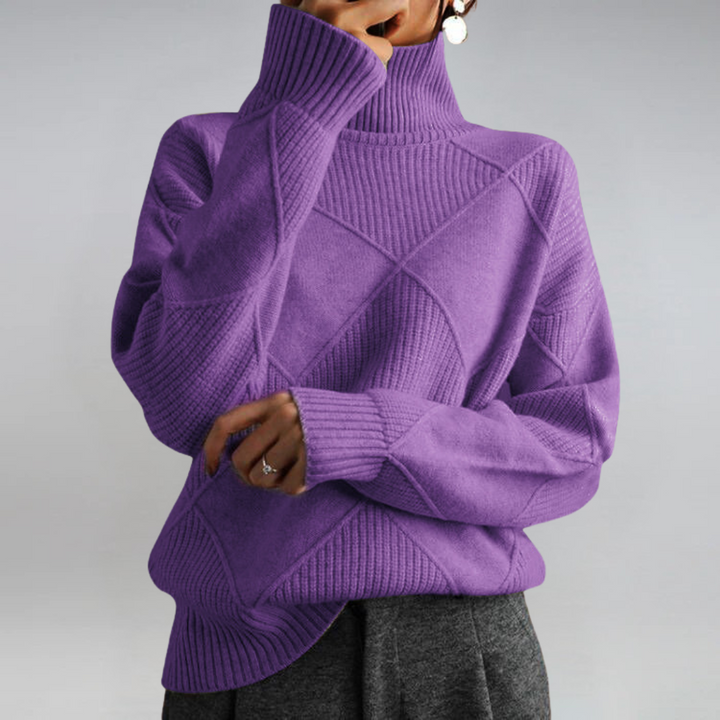 Lauren | Opulent Cashmere Turtleneck Sweater