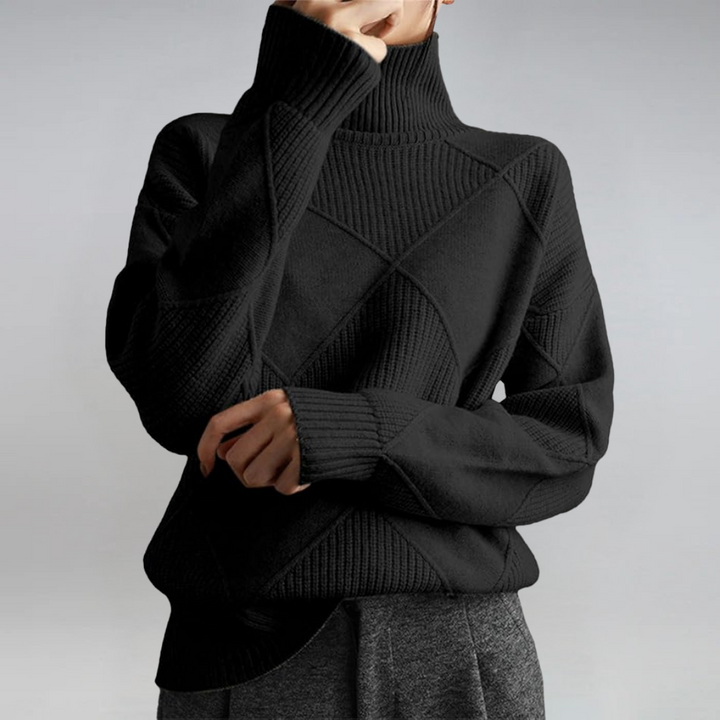 Lauren | Opulent Cashmere Turtleneck Sweater