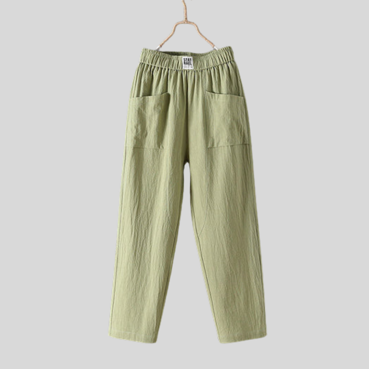 Alyra - Comfortable Pocketed Trousers