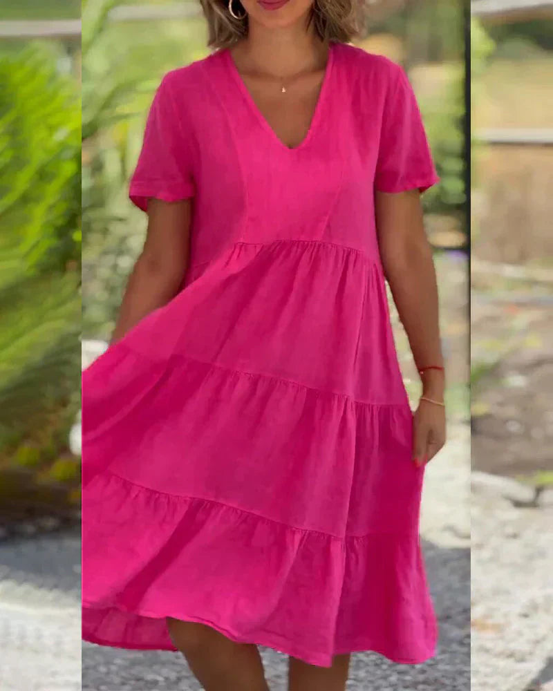 Bexley - V-Neck Casual Summer Dress