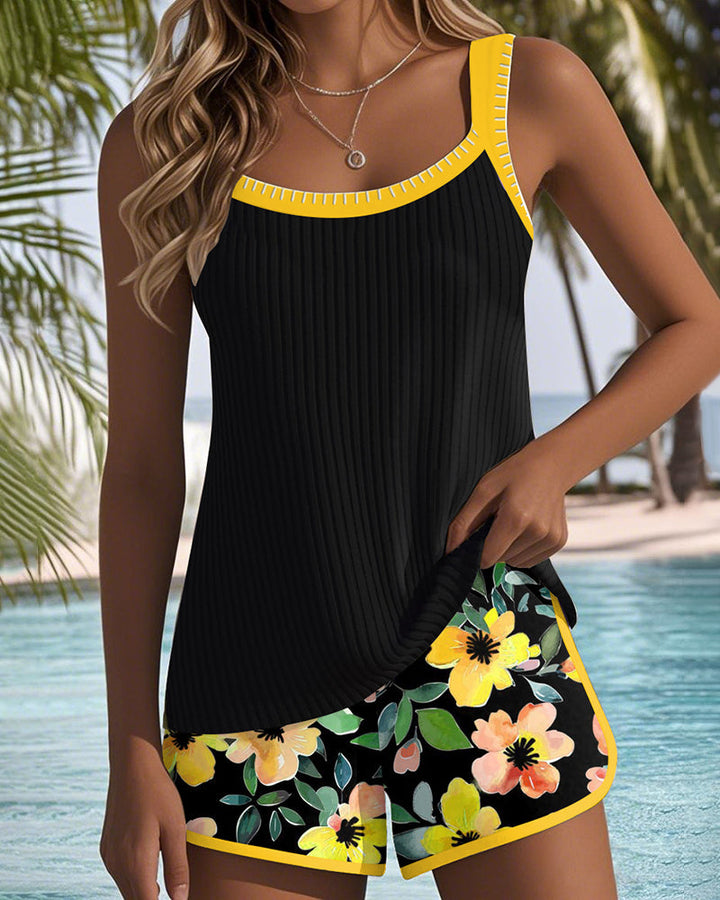Élise | Chic Two-Piece Tankini Set