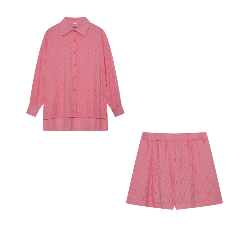 Elizabeth - Breezy Shirt and Shorts Ensemble