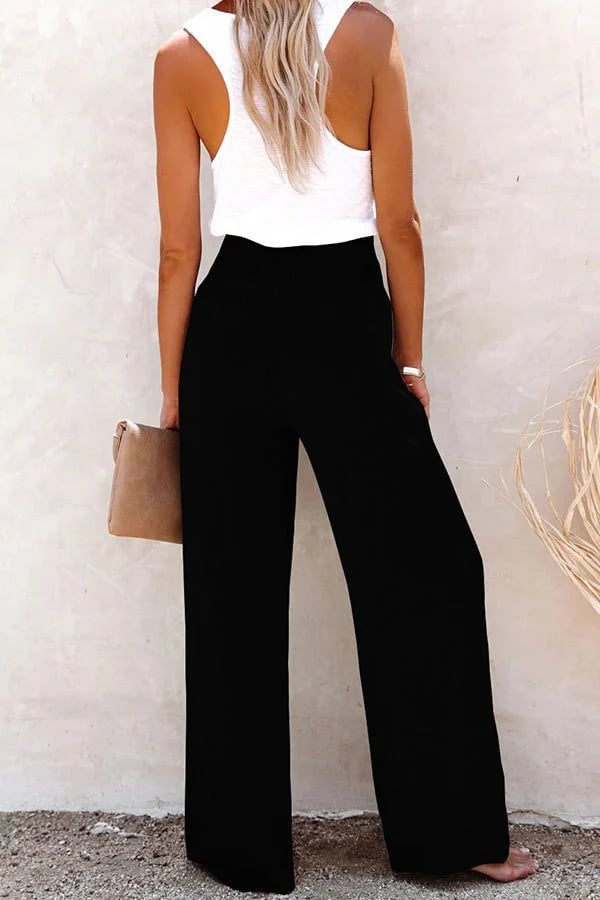 Riana - Easygoing High-Waisted Pants