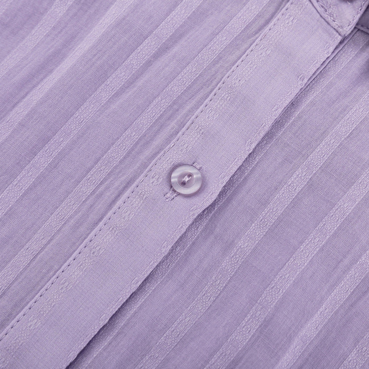 Viola - Button-Up Shirt and Lightweight Shorts Ensemble