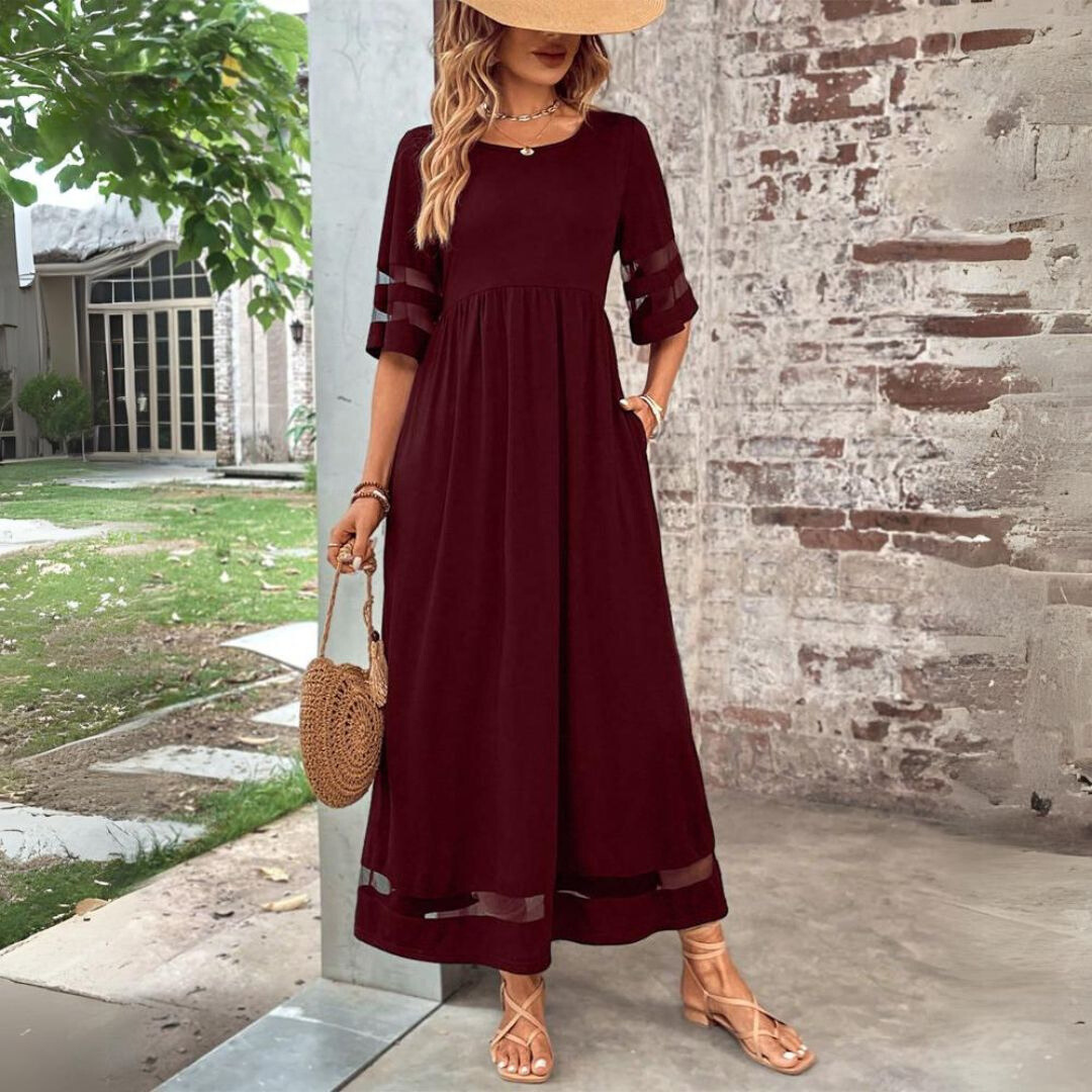 Nadia - Maternity Belly Wrap Dress