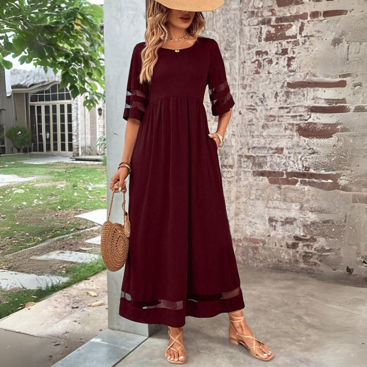 Nadia - Maternity Belly Wrap Dress