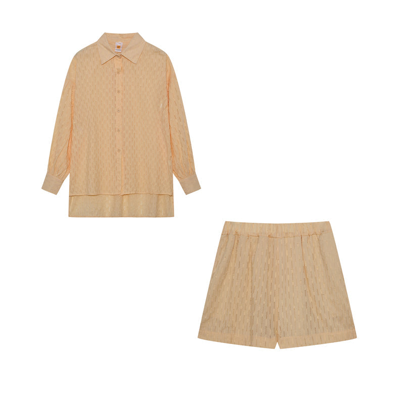 Elizabeth - Breezy Shirt and Shorts Ensemble