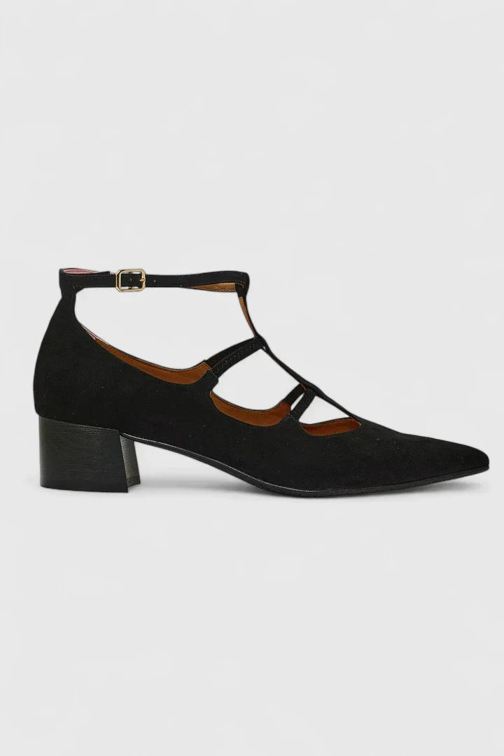 Aurea - Cozy Wide Heel Shoes