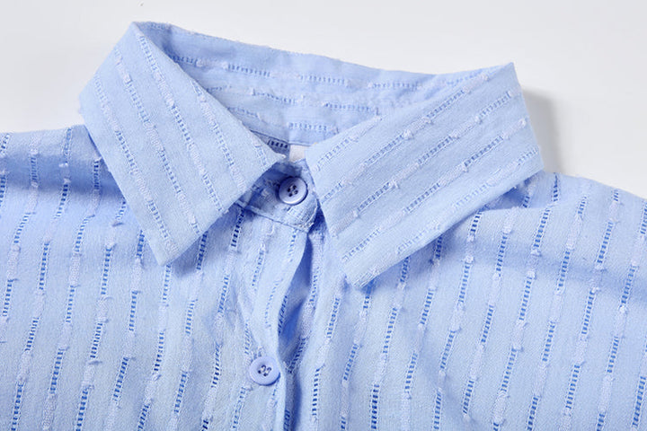 Elizabeth - Breezy Shirt and Shorts Ensemble