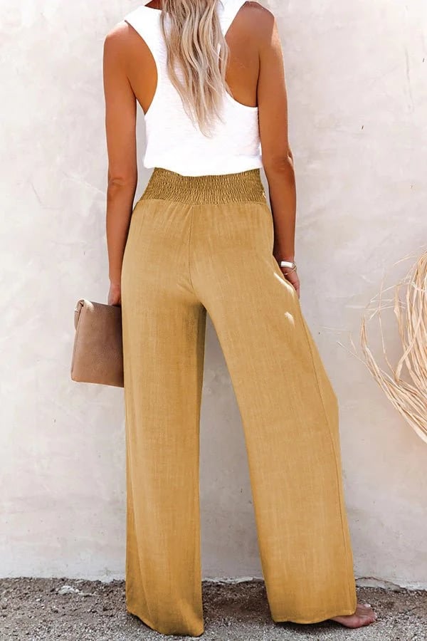 Riana - Easygoing High-Waisted Pants