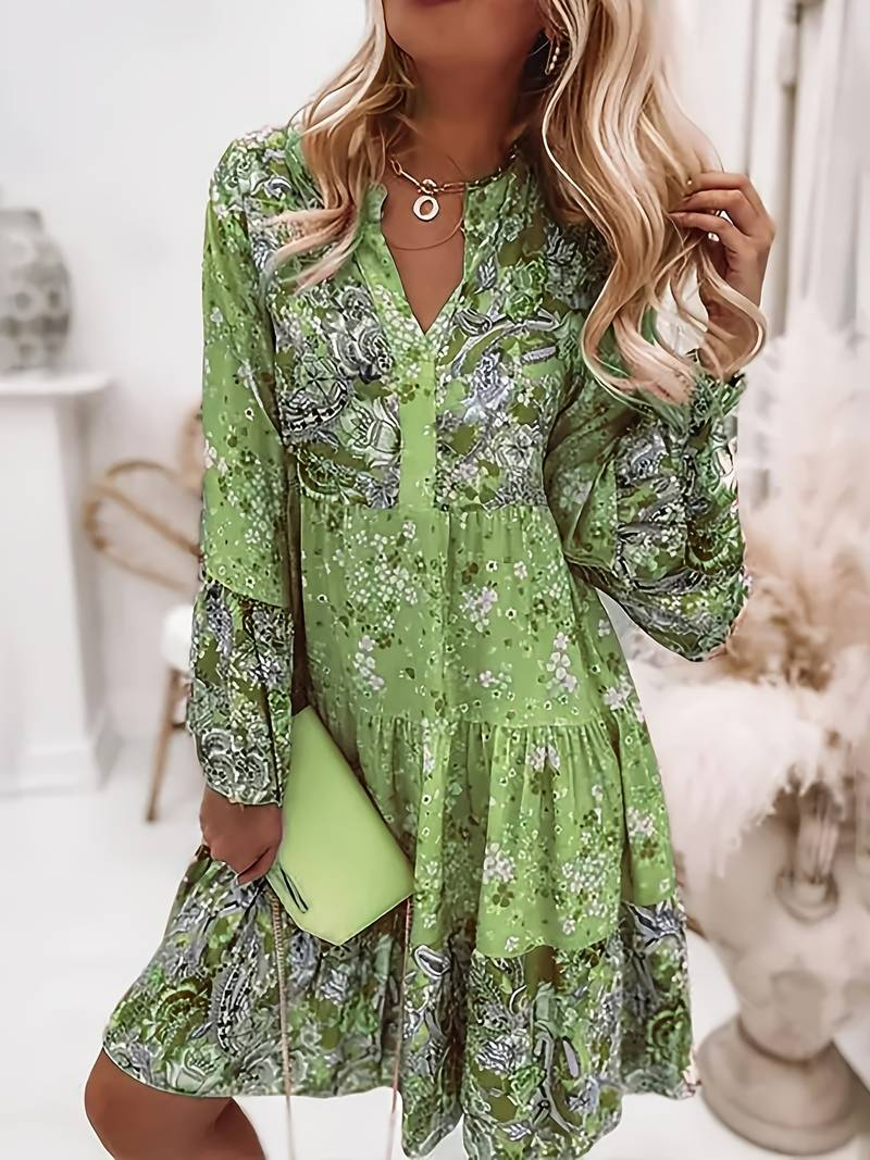 Eira - Bohemian Print Dress
