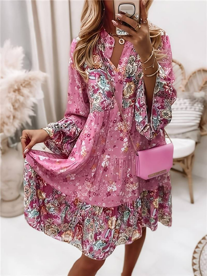 Eira - Bohemian Print Dress