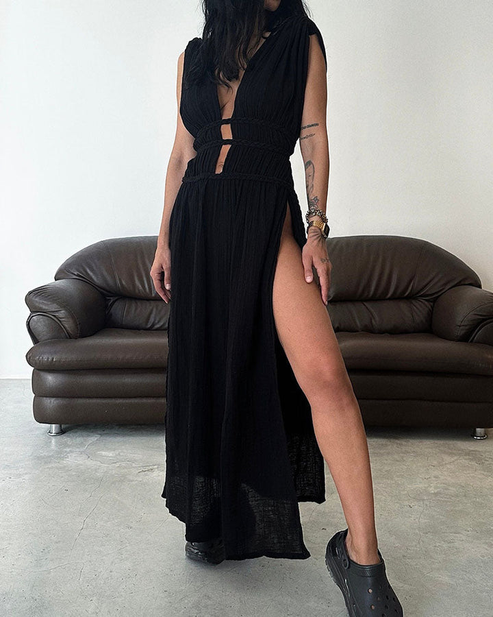 Zolla - Textured Tiered Dress