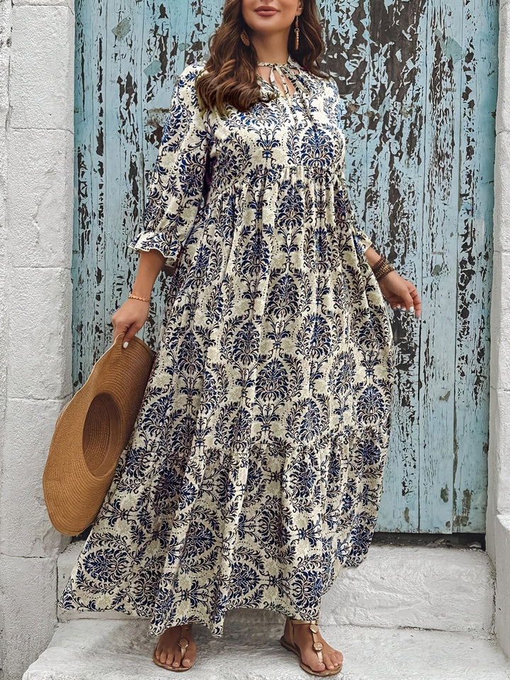 Molly - Boho Chic Mosaic Dress