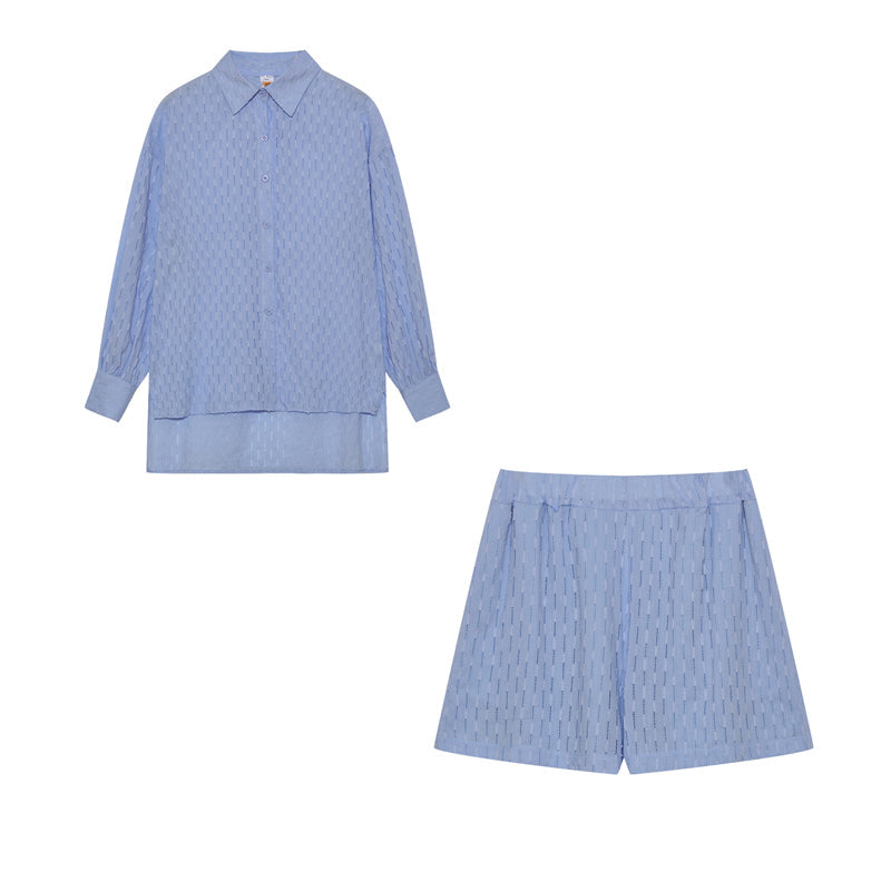 Elizabeth - Breezy Shirt and Shorts Ensemble