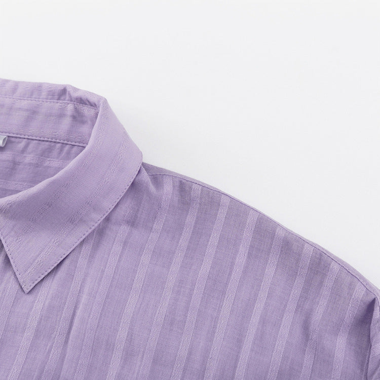 Viola - Button-Up Shirt and Lightweight Shorts Ensemble