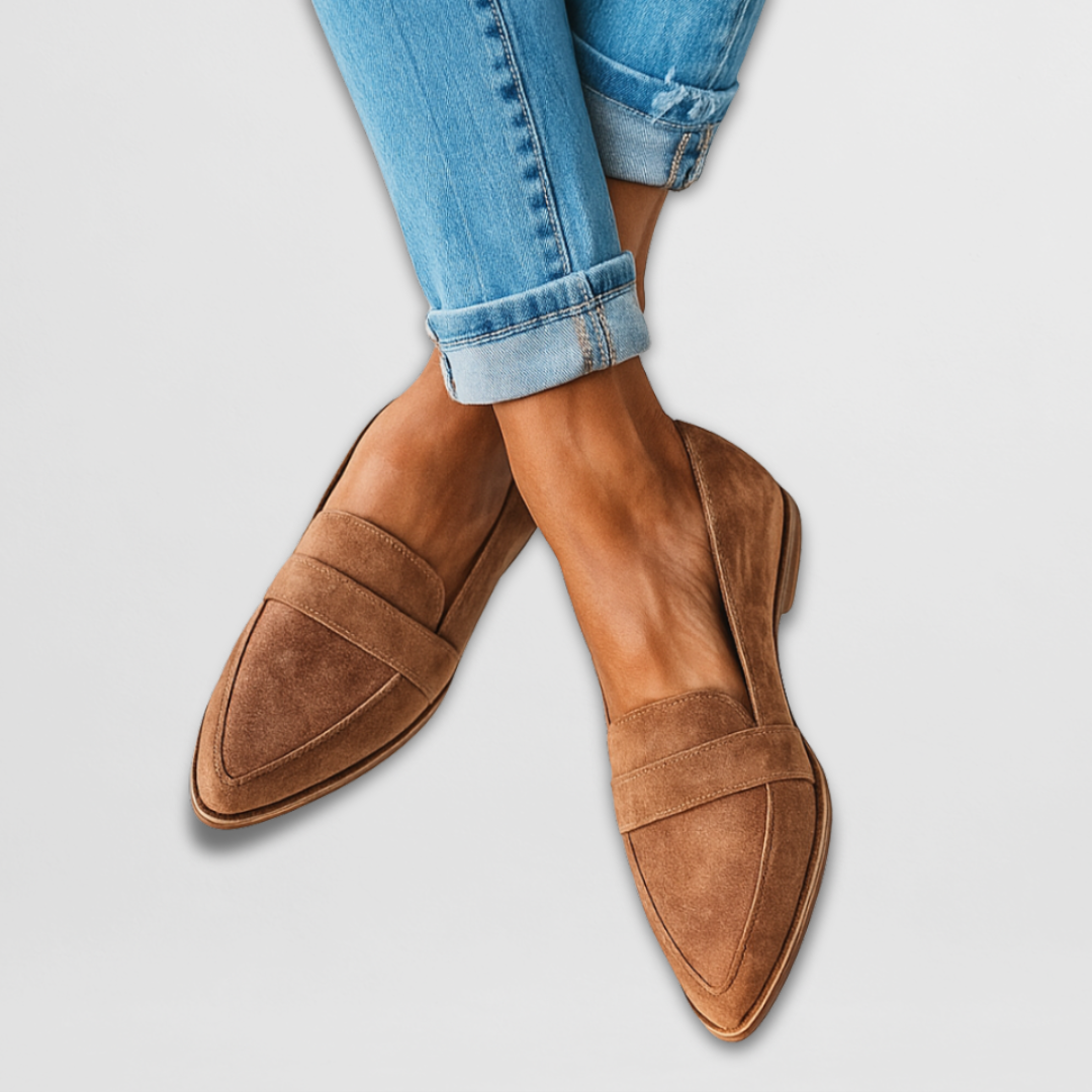 Nadia™ Suede Slip-On Loafers