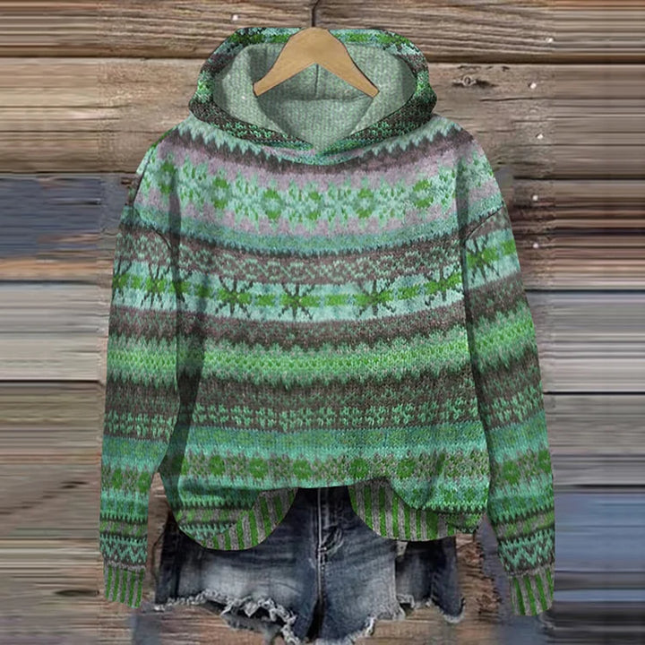 Gaby | Vintage-Inspired Ethnic Sweatshirt