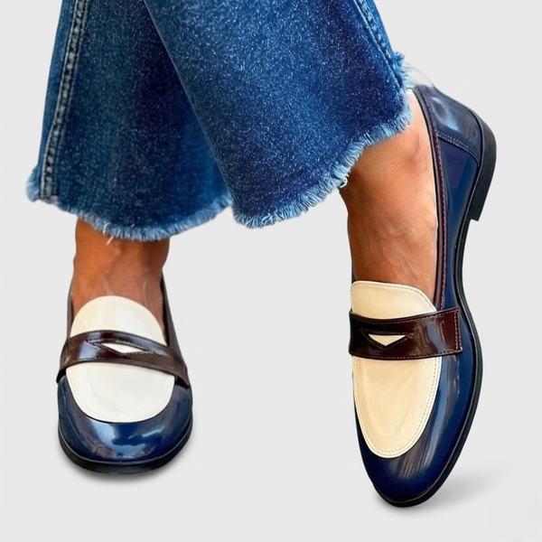 Claudia™ | Two-Tone Loafers