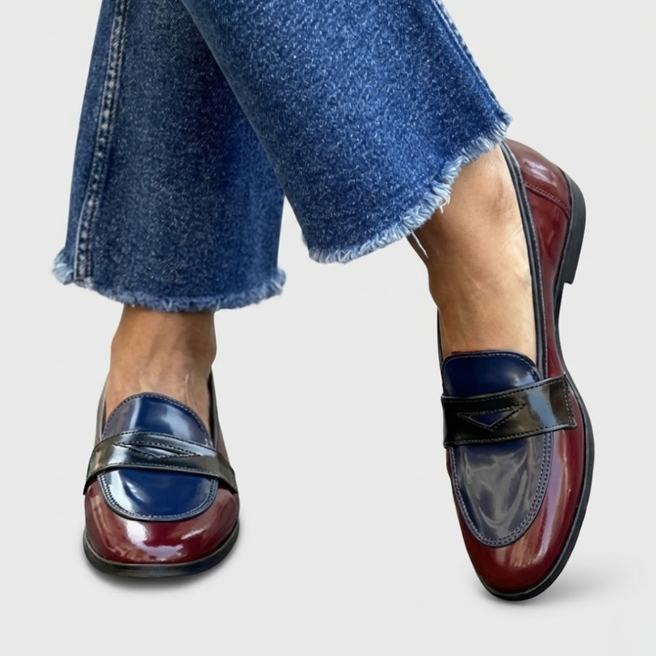 Claudia™ | Two-Tone Loafers