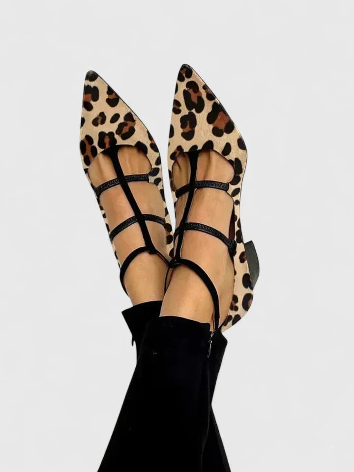 Aurea - Cozy Wide Heel Shoes