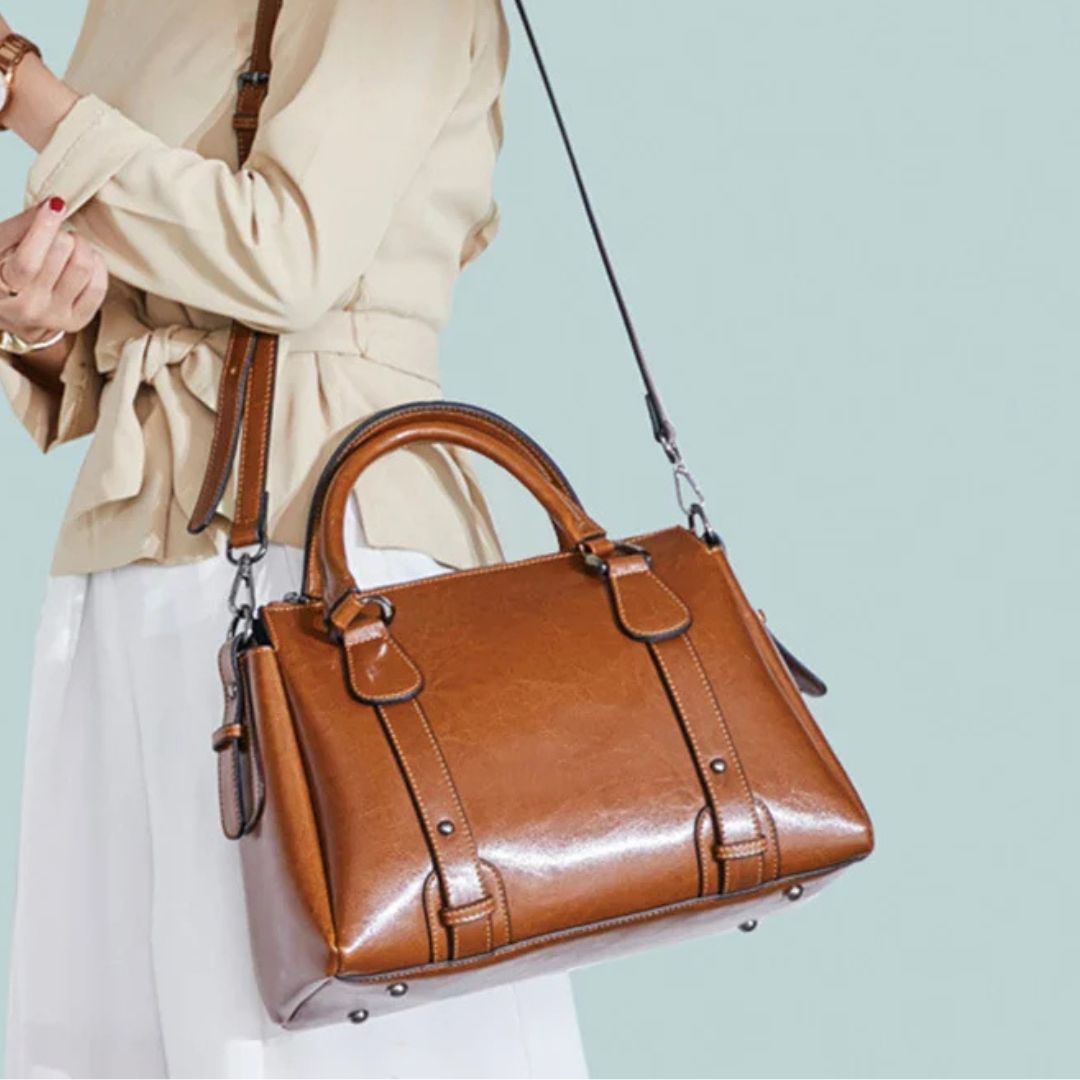 Camille™ | Elegant Polished Shoulder Bag