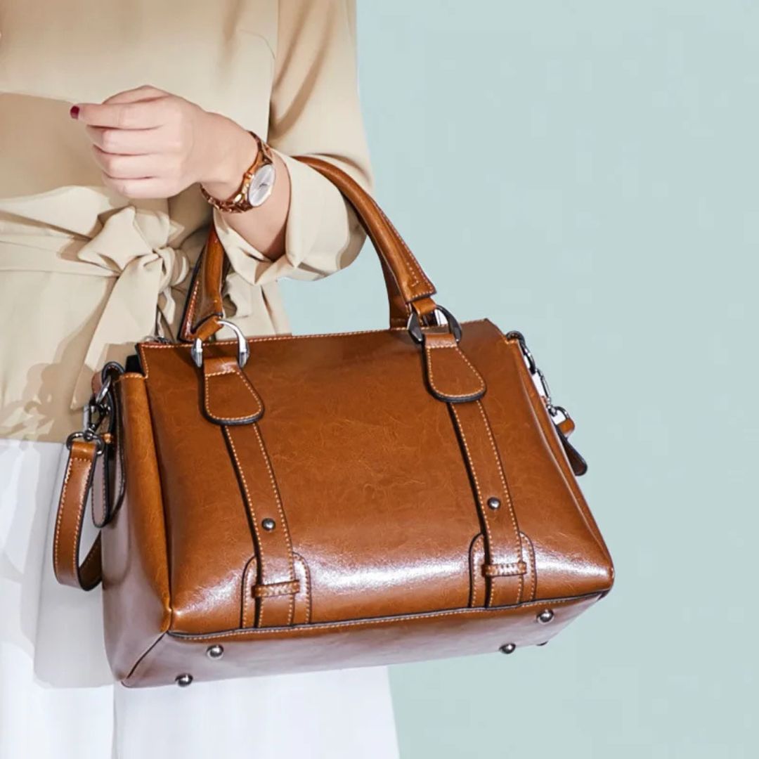 Camille™ | Elegant Polished Shoulder Bag
