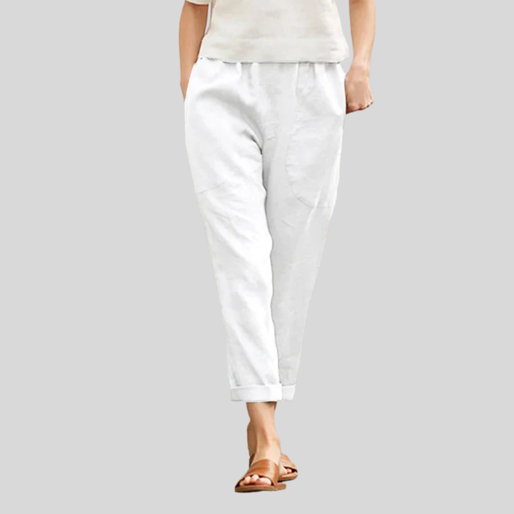 Kriza - Relaxed Fit Trousers with Pockets