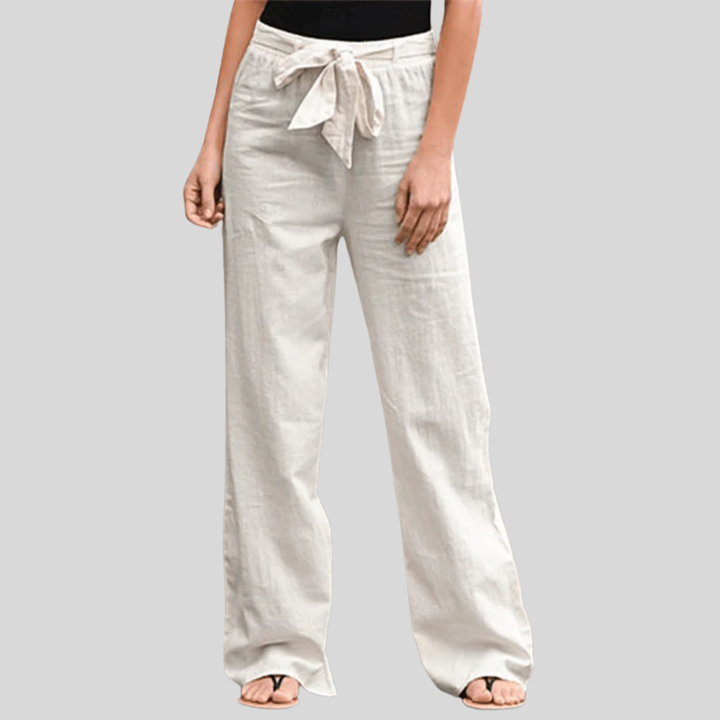 Joleen - Women's Comfortable Drawstring Trousers with Elastic Waist
