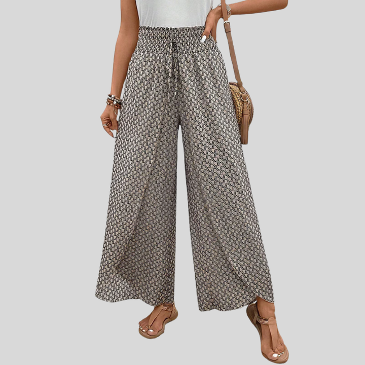Sahara - Easy Fit Wide-Leg Trousers