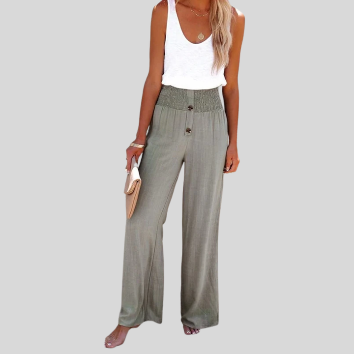 Riana - Easygoing High-Waisted Pants