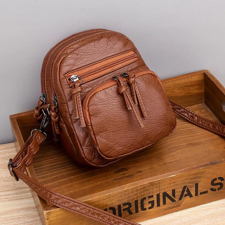 Sara™ | Minimalist Leather Bag