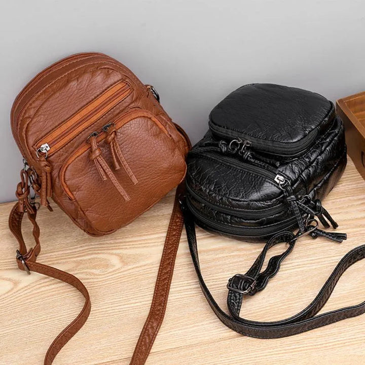 Sara™ | Minimalist Leather Bag