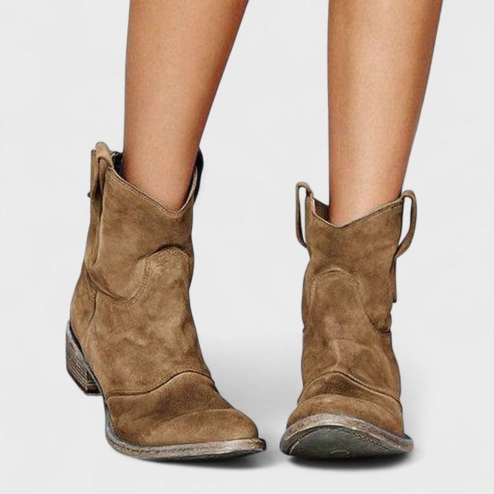Carlotta - Classic Elegant Ankle Boots