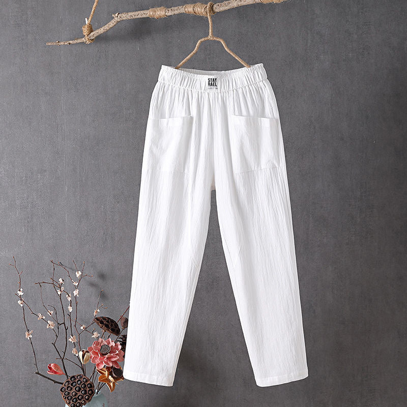 Alyra - Comfortable Pocketed Trousers