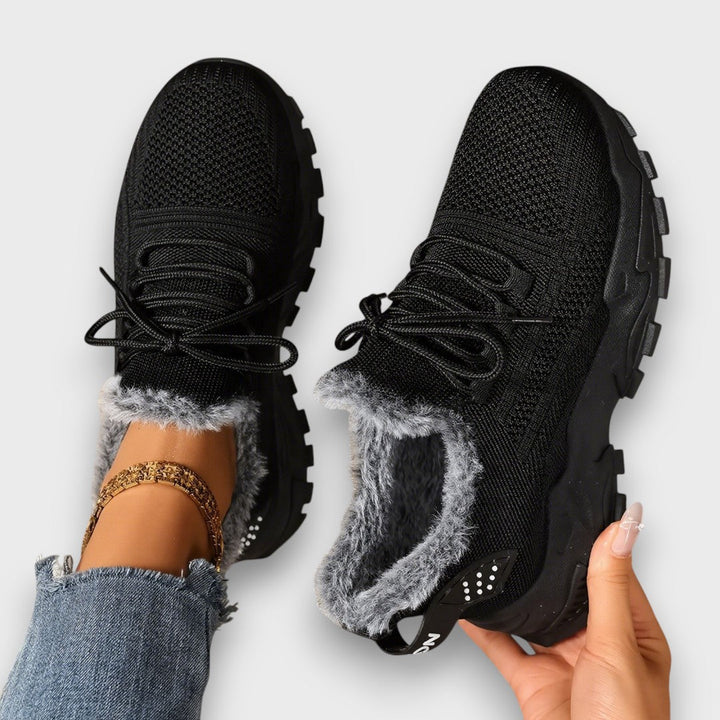 Chloe | Winter Lace-Up Trainers